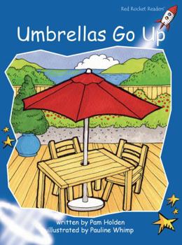 Umbrellas Go Up - Book  of the Red Rocket Readers
