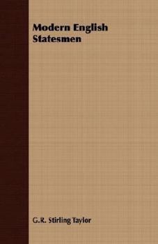 Paperback Modern English Statesmen Book