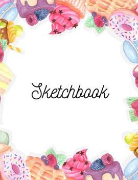 Sketchbook: Novelty Cupcake Sketchbook ~ 8.5x11in