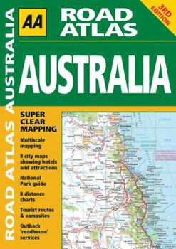 Paperback AA Road Atlas Australia Book