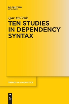 Paperback Ten Studies in Dependency Syntax Book