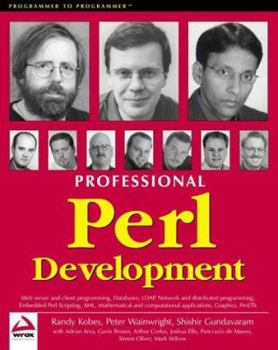 Paperback Professional Perl Development Book