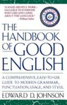 Paperback The Handbook of Good English Book