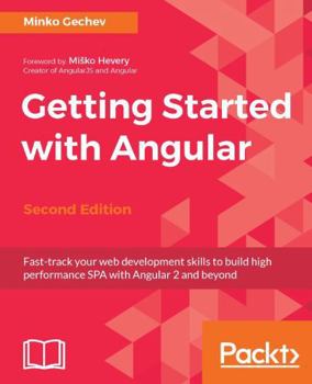 Paperback Getting started with Angular - Second Edition Book