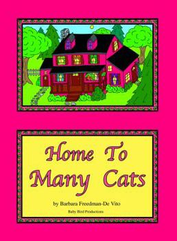 Paperback Home to Many Cats: A Cat Filled Picture Book plus Draw and Tell Story Book