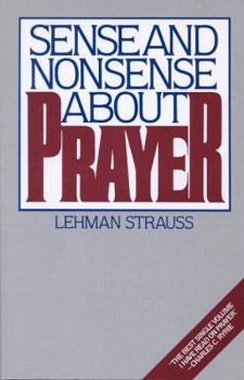 Paperback Sense and Nonsense about Prayer Book