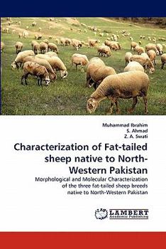 Paperback Characterization of Fat-tailed sheep native to North-Western Pakistan Book