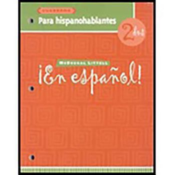 Paperback ?En Espa?ol!: Cuaderno Para Hispanohablantes (Workbook) Level 2 Book