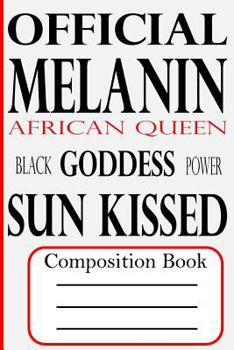 Paperback Official Melanin: Composition Book