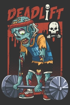 2020 Week To View Dated Planner Diary: 6x9 Inches Paperback Weightlifting Zombie Deadlift Halloween Pun