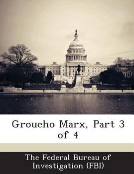 Paperback Groucho Marx, Part 3 of 4 Book