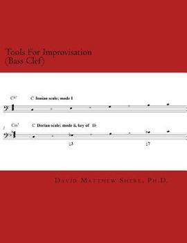 Paperback Tools For Improvisation (Bass Clef): A brief manual on the fundamental components of jazz theory Book