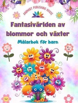 Fantasivärlden av blommor och växter - Målarbok för barn - Roliga mönster med naturens mest bedårande varelser: Härlig samling av kreativa och bedåran