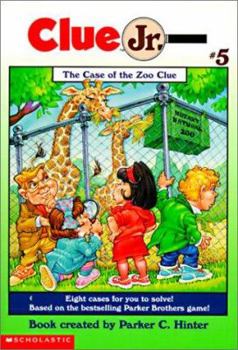 Library Binding Clue Jr. #05: The Case of the Zoo Clue Book