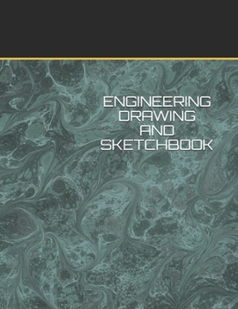 Paperback Engineering Drawing and Sketchbook Book