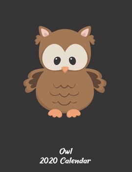 2020 Owl Calendar: Bird Gifts - A 52-Week Weekly Planner (Baby Animal)