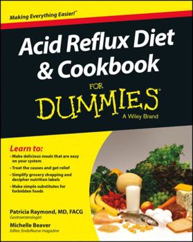 Paperback Acid Reflux Diet & Cookbook for Dummies Book