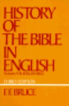Paperback History of the Bible in English Book