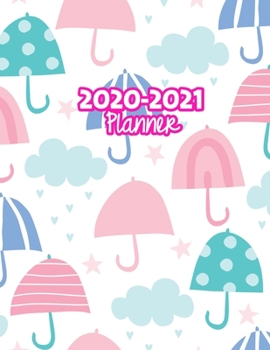 2020-2021 Planner: Two Year Calendar Organizer and Goal Journal | January 2020 - December 2021 Daily, Weekly and Monthly Planner Book with Back Sticker Expression Wall for 2 Years | Design Code 459941