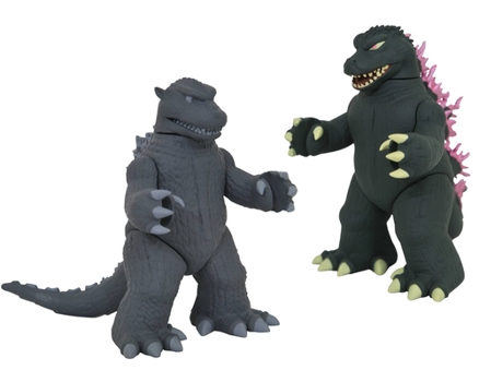 Accessory Godzilla 1954 and Godzilla 1999 Vinimate 2 Pack Book