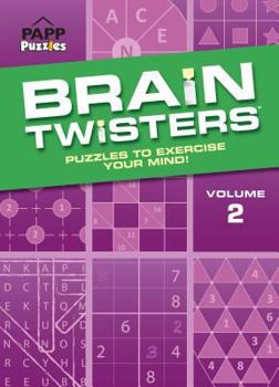 Paperback Large Print-Brain Twisters Volume 002: Lavender Brain [Large Print] Book