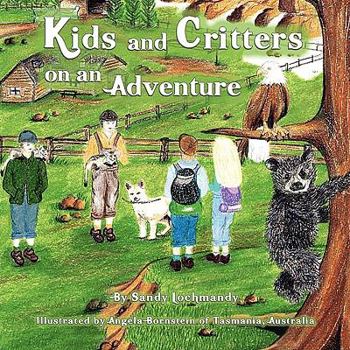 Paperback Kids and Critters on an Adventure Book