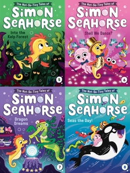 Paperback The Not-So-Tiny Tales of Simon Seahorse Collected Set #2: Into the Kelp Forest; Shell We Dance?; Dragon Dreams; Seas the Day! Book