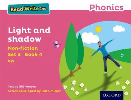 Paperback Read Write Inc. Phonics: Pink Set 3 Non-fiction 4 Light and Shadow Book