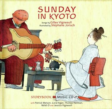 Hardcover Sunday in Kyoto [With CD (Audio)] Book