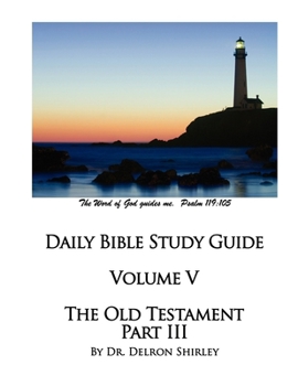 Paperback Daily Bible Study Guide - The Old Testament III Book