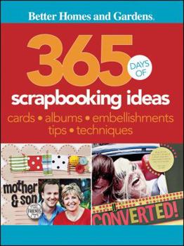 Paperback 365 Days of Scrapbooking Ideas Book
