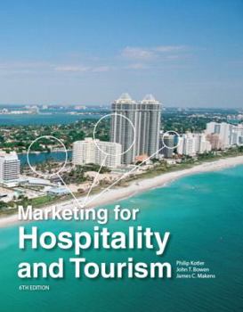 Hardcover Marketing for Hospitality and Tourism Book