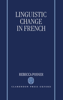 Hardcover Linguistic Change in French Book