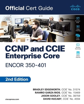 Paperback CCNP and CCIE Enterprise Core Encor 350-401 Official Cert Guide Book