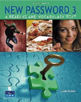 Paperback New Password 3: A Reading and Vocabulary Text Book