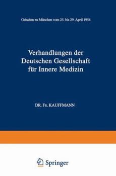 Paperback 60. Kongreß: Gehalten Zu München Vom 25. Bis 29. April 1954 [German] Book