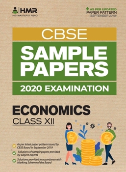 Paperback Sample Papers - Economics: CBSE Class 12 for 2020 Examination Book