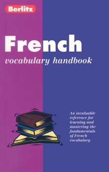 Paperback French Vocabulary Handbk (Workbooks) Book
