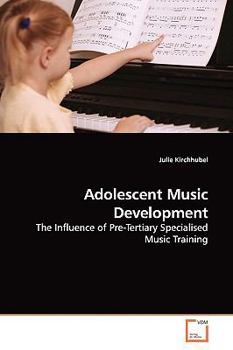 Paperback Adolescent Music Development Book
