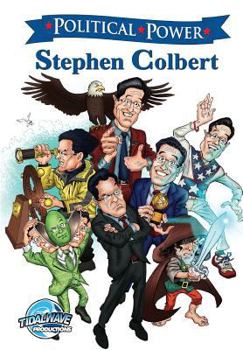 Paperback Political Power: Stephen Colbert Book