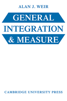 Paperback General Integration & Measure Book