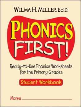 Paperback Phonics First!: Ready-To-Use Phonics Worksheets for the Primary Grades Book