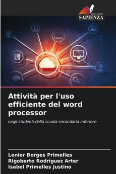 Paperback Attività per l'uso efficiente del word processor [Italian] Book