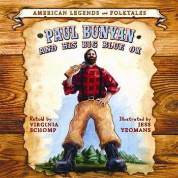 Paul Bunyan and His Big Blue Ox - Book  of the American Legends and Folktales
