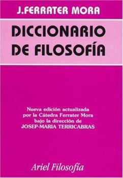 Hardcover Diccionario de Filosofia - 4 Tomos (Spanish Edition) [Spanish] Book