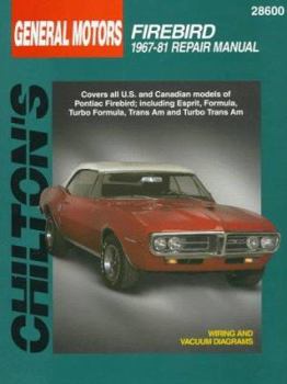 Paperback General Motors Firebird, 1967-81 Book
