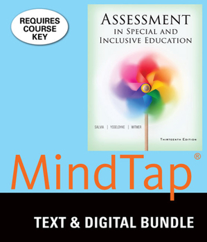 Product Bundle Bundle: Assessment in Special and Inclusive Education, Loose-Leaf Version, 13th + Mindtap Education, 1 Term (6 Months) Printed Access Card Book
