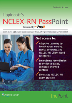 Printed Access Code Lippincott Nclex-RN Passpoint: Powered by Prepu Book
