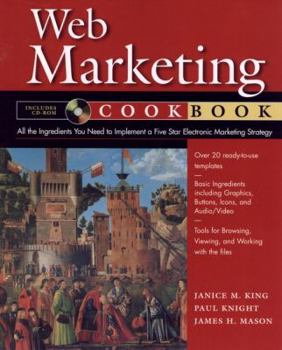 Paperback The Web Marketing Cookbook [With CDROM] Book