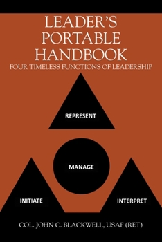 Paperback Leader's Portable Handbook: Four Timeless Functions of Leadership Book
